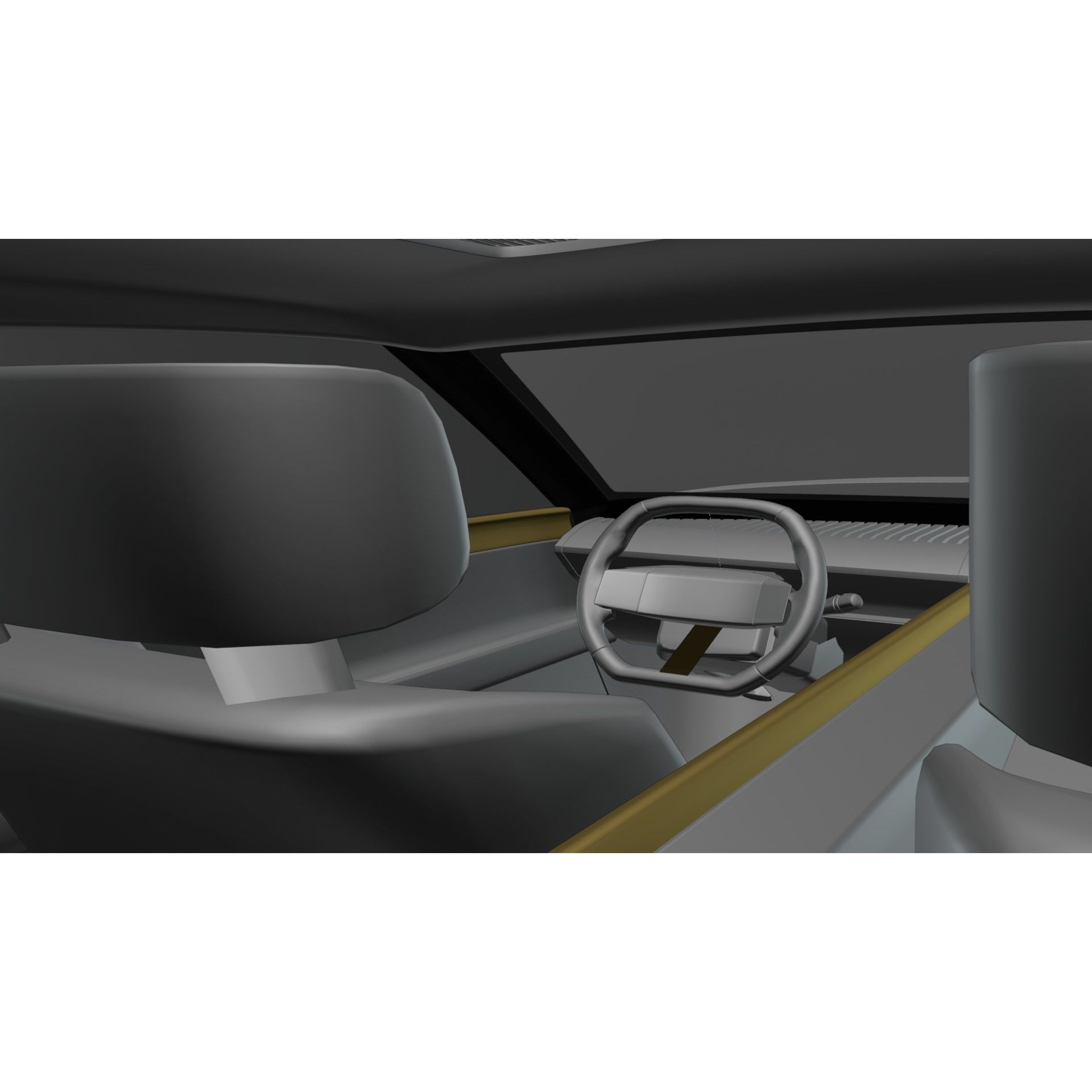 Jaguar Type 00 Concept - Medium-Detail 3D Model - View 30