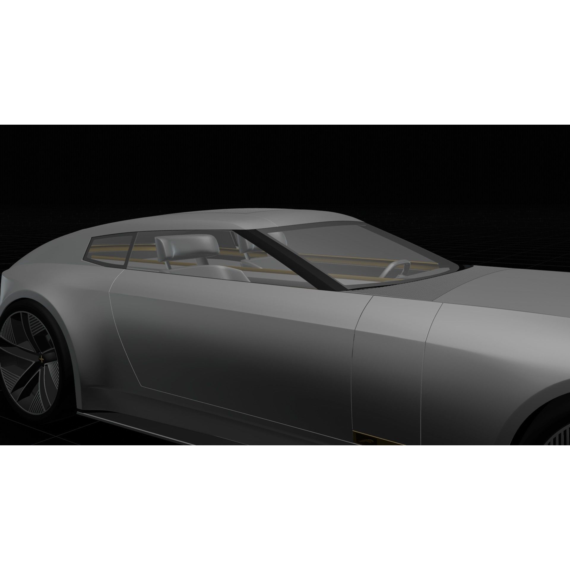 Jaguar Type 00 Concept - Medium-Detail 3D Model - View 31