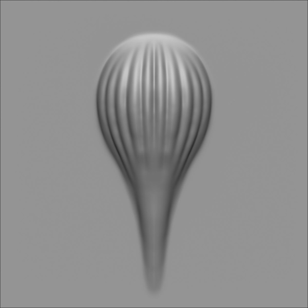 40 VDM Muscle Shape Brushes 3D Model – Low Poly ZBrush Asset - View 17