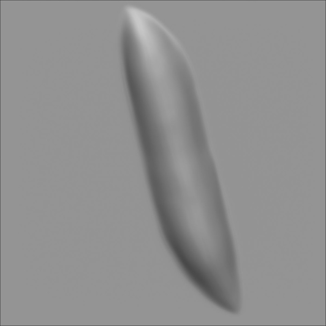 40 VDM Muscle Shape Brushes 3D Model – Low Poly ZBrush Asset - View 24