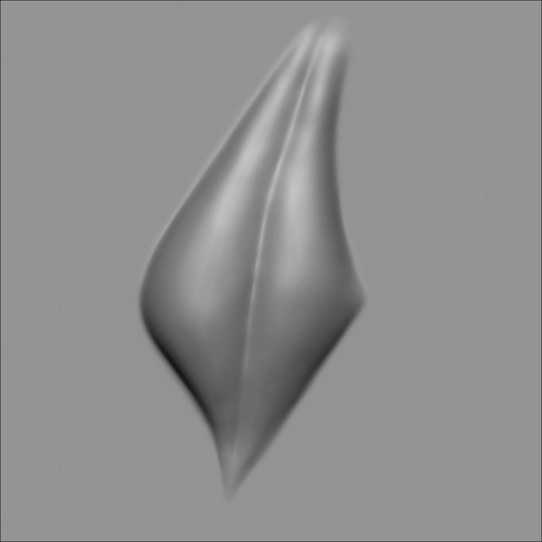 40 VDM Muscle Shape Brushes 3D Model – Low Poly ZBrush Asset - View 28