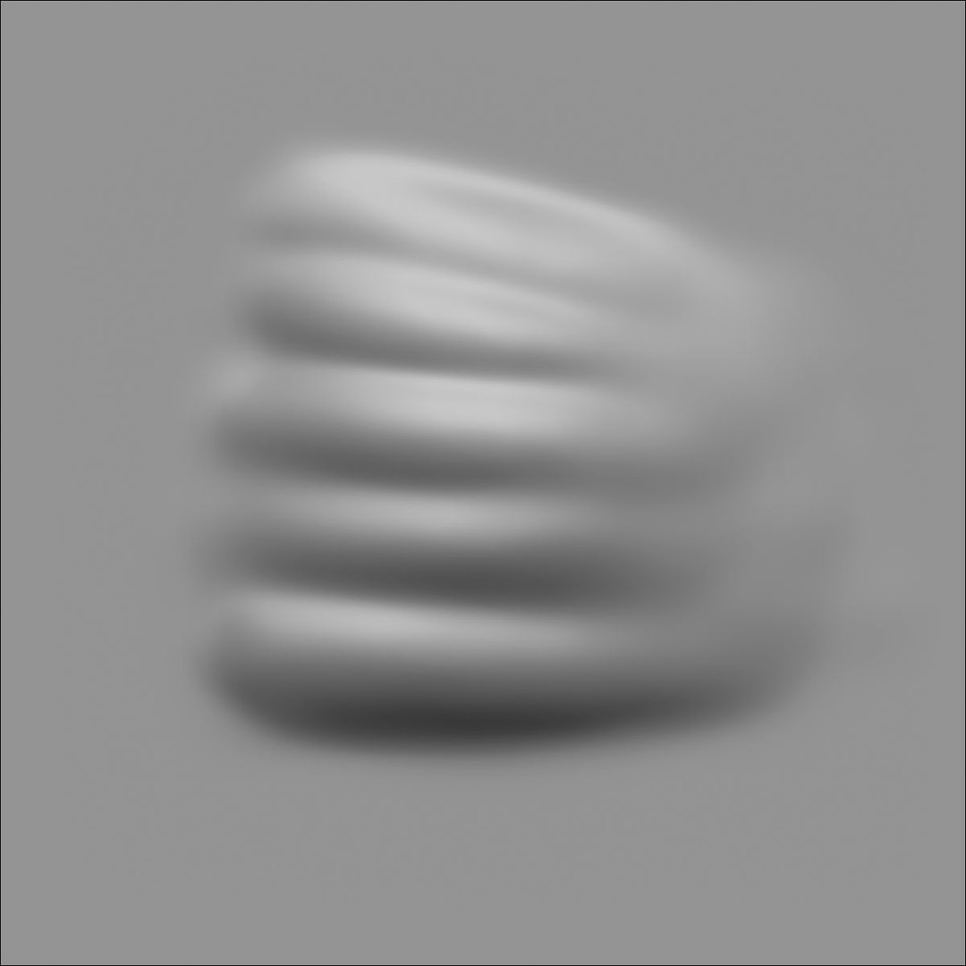 40 VDM Muscle Shape Brushes 3D Model – Low Poly ZBrush Asset - View 33