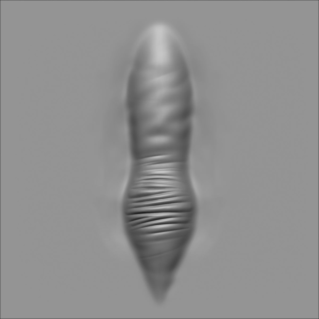 40 VDM Muscle Shape Brushes 3D Model – Low Poly ZBrush Asset - View 37