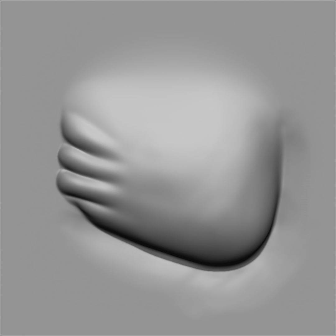 40 VDM Muscle Shape Brushes 3D Model – Low Poly ZBrush Asset - View 47
