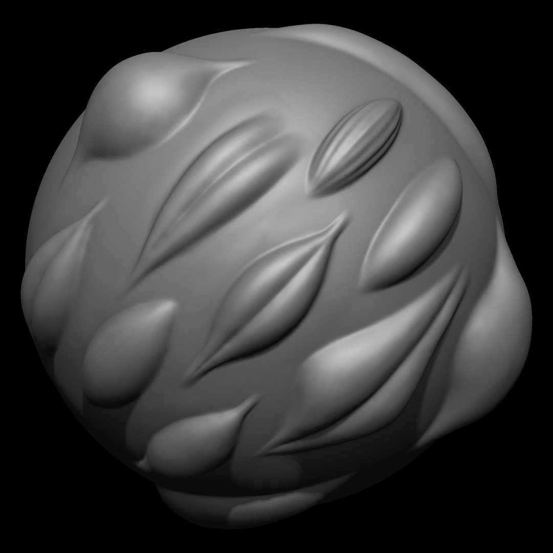 40 VDM Muscle Shape Brushes 3D Model – Low Poly ZBrush Asset - View 52