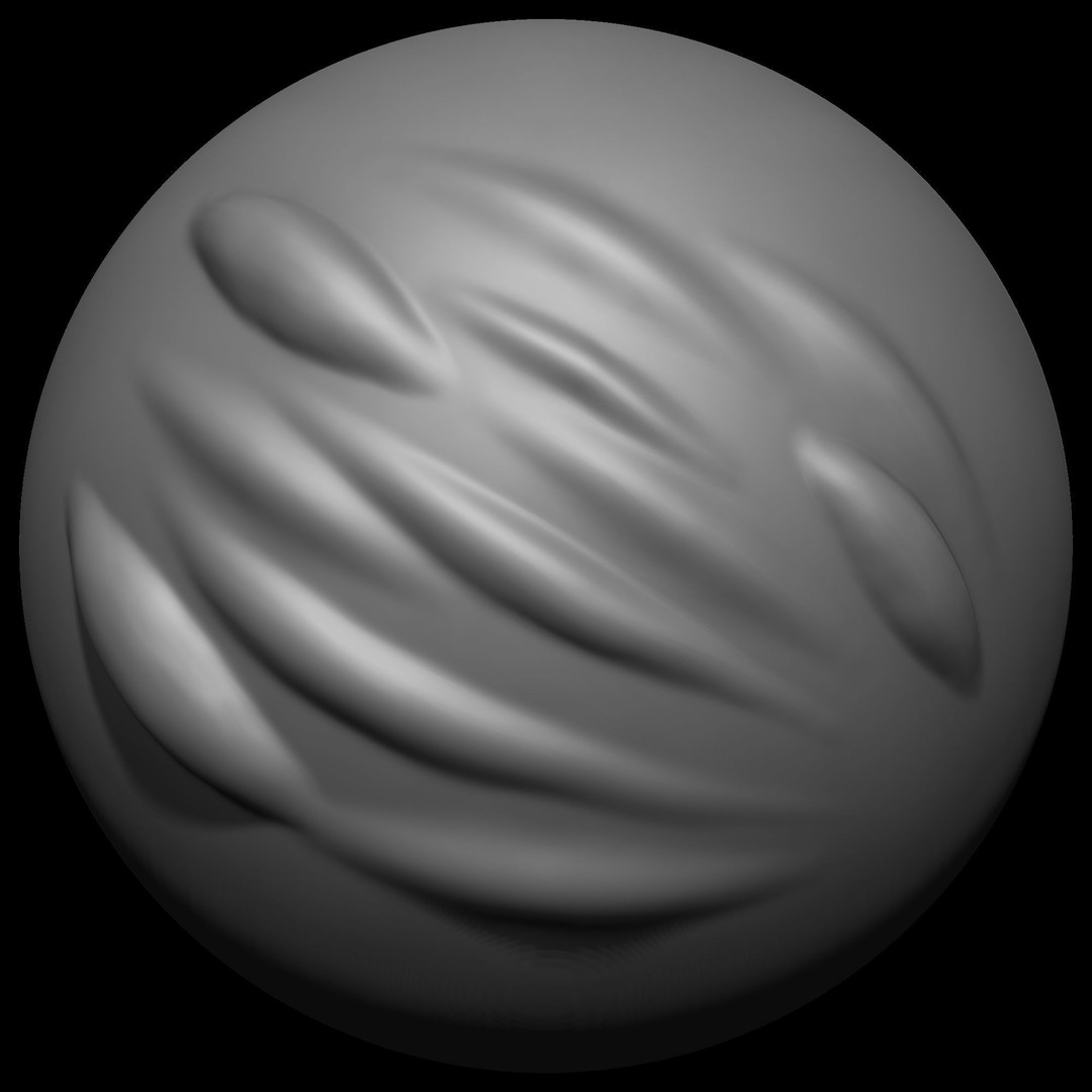 40 VDM Muscle Shape Brushes 3D Model – Low Poly ZBrush Asset - View 54