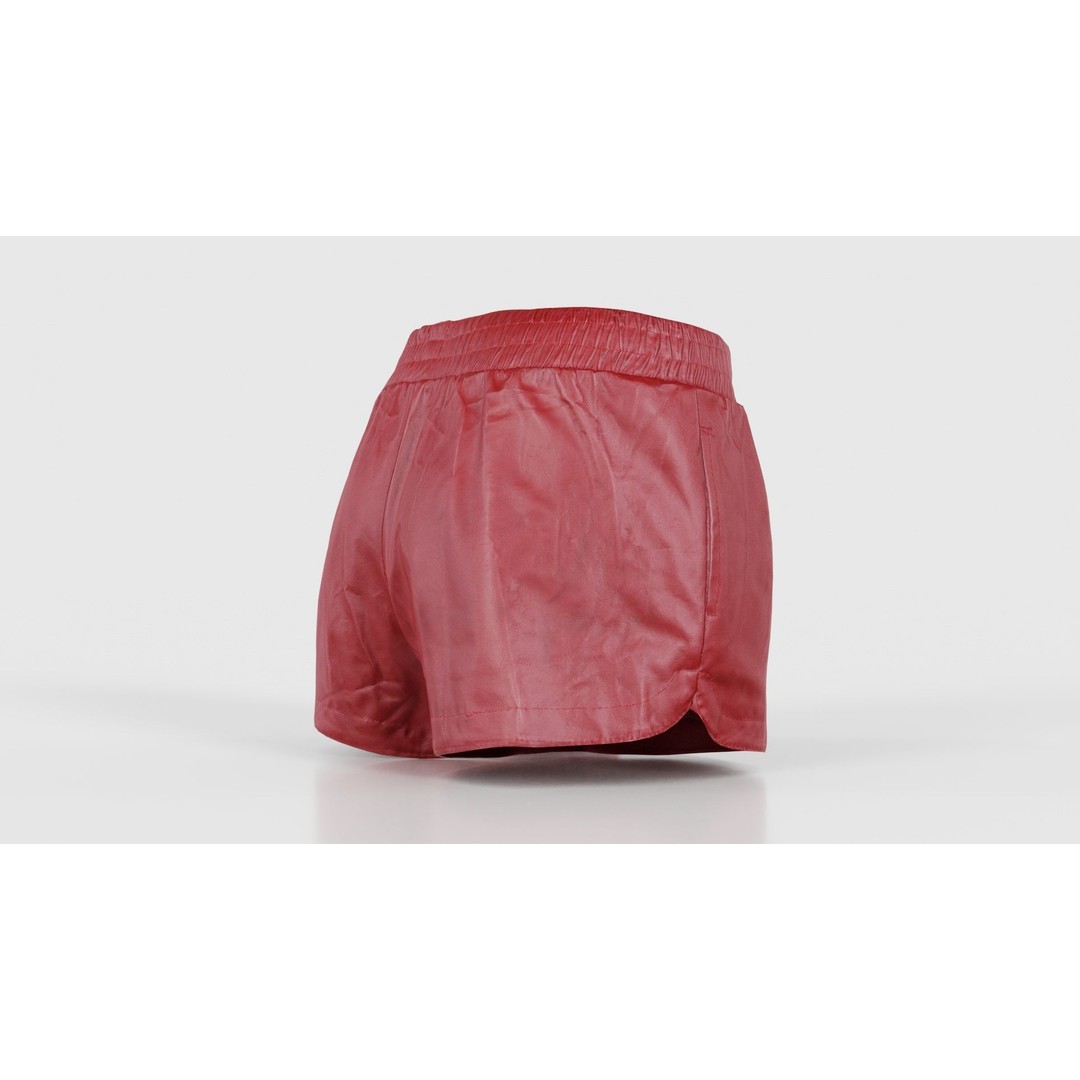 Leather Sports Shorts 3D Model – Low Poly PBR Game Asset, FBX - View 21