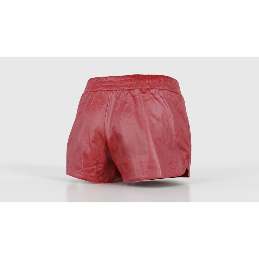 Leather Sports Shorts 3D Model – Low Poly PBR Game Asset, FBX - View 22