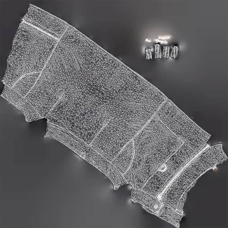 Leather Skirt 3D Model – Low Poly Game Asset, FBX, PBR Textures - View 16