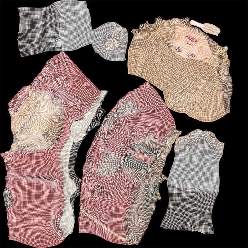 Woman 3D Model – Low Poly Character in Winter Clothes, FBX, Blender - View 16