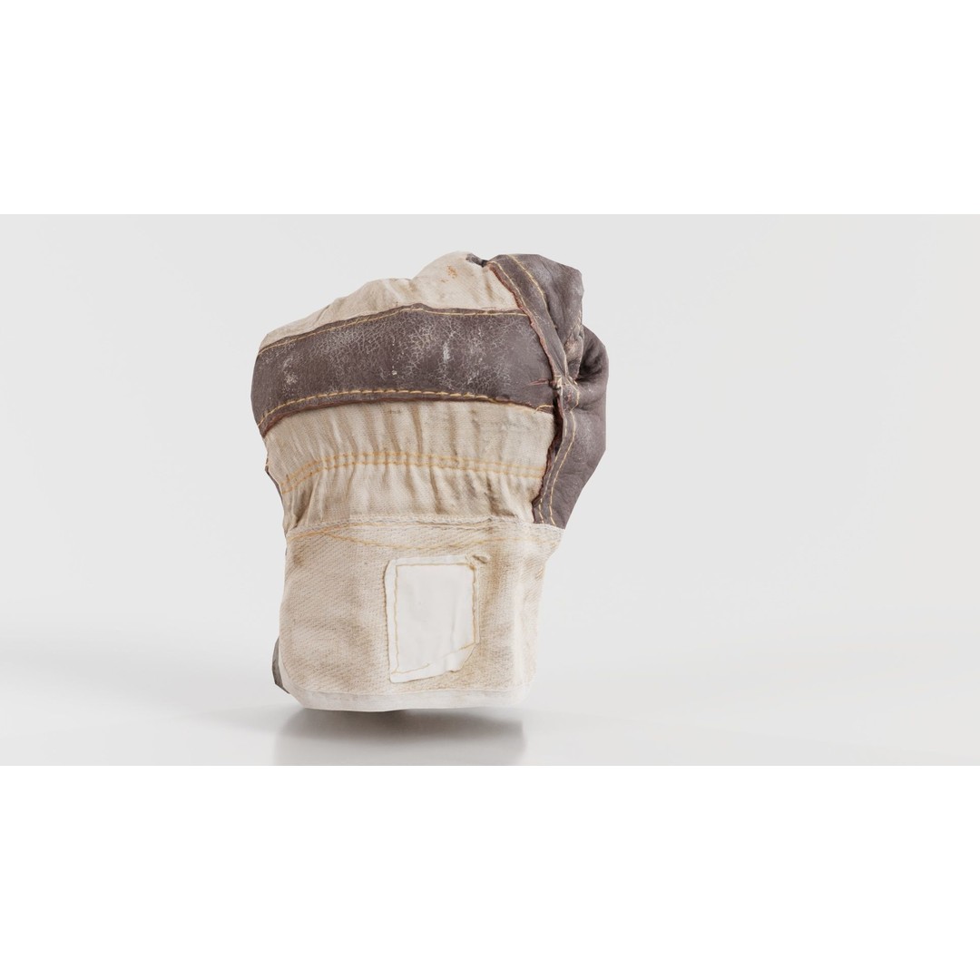 Gloved Hand 3D Model – Low Poly Photogrammetric Asset, FBX, Blender - View 5