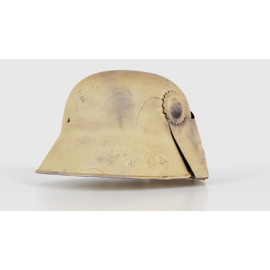 Gear Helmet Low-Poly 3D Model – Photogrammetry Scanned Asset, FBX - View 21