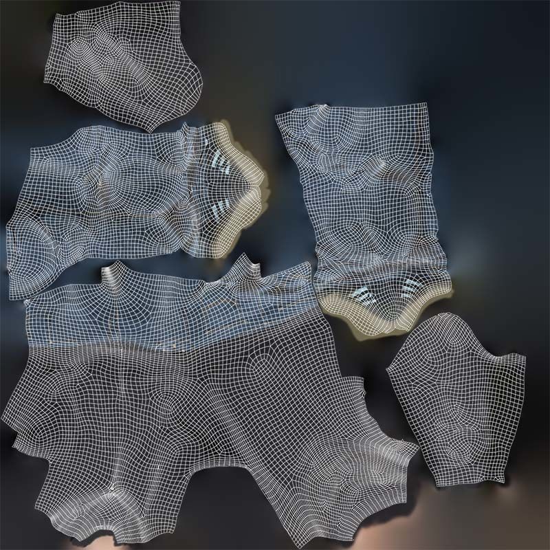 Casual Outfit 3D Model – Low Poly Character Clothing, FBX/OBJ - View 16