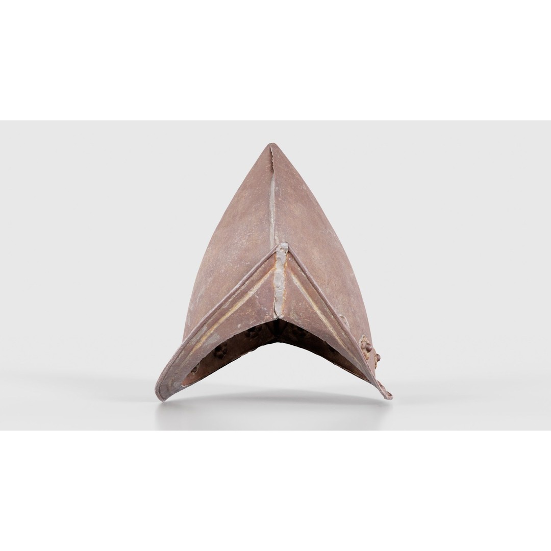 Spanish Flower Hat 3D Model – Low Poly Character Headwear, FBX & Blender - View 17