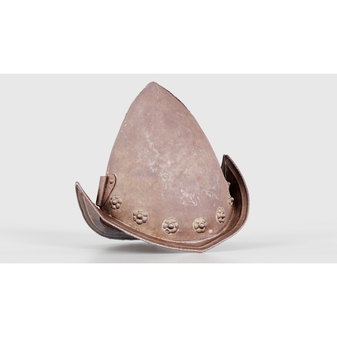 Spanish Flower Hat 3D Model – Low Poly Character Headwear, FBX & Blender - View 21