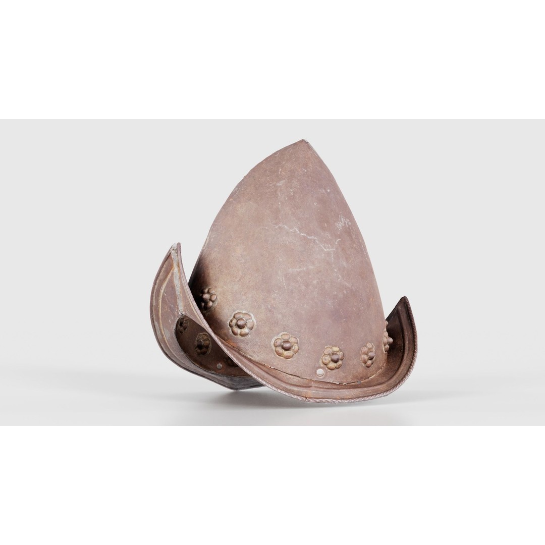 Spanish Flower Hat 3D Model – Low Poly Character Headwear, FBX & Blender - View 27