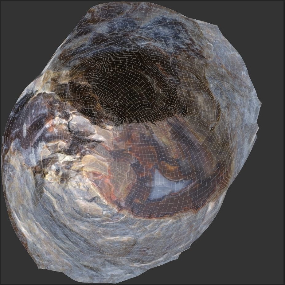 Agate Gemstone - Low-Poly Game-Ready 3D Model