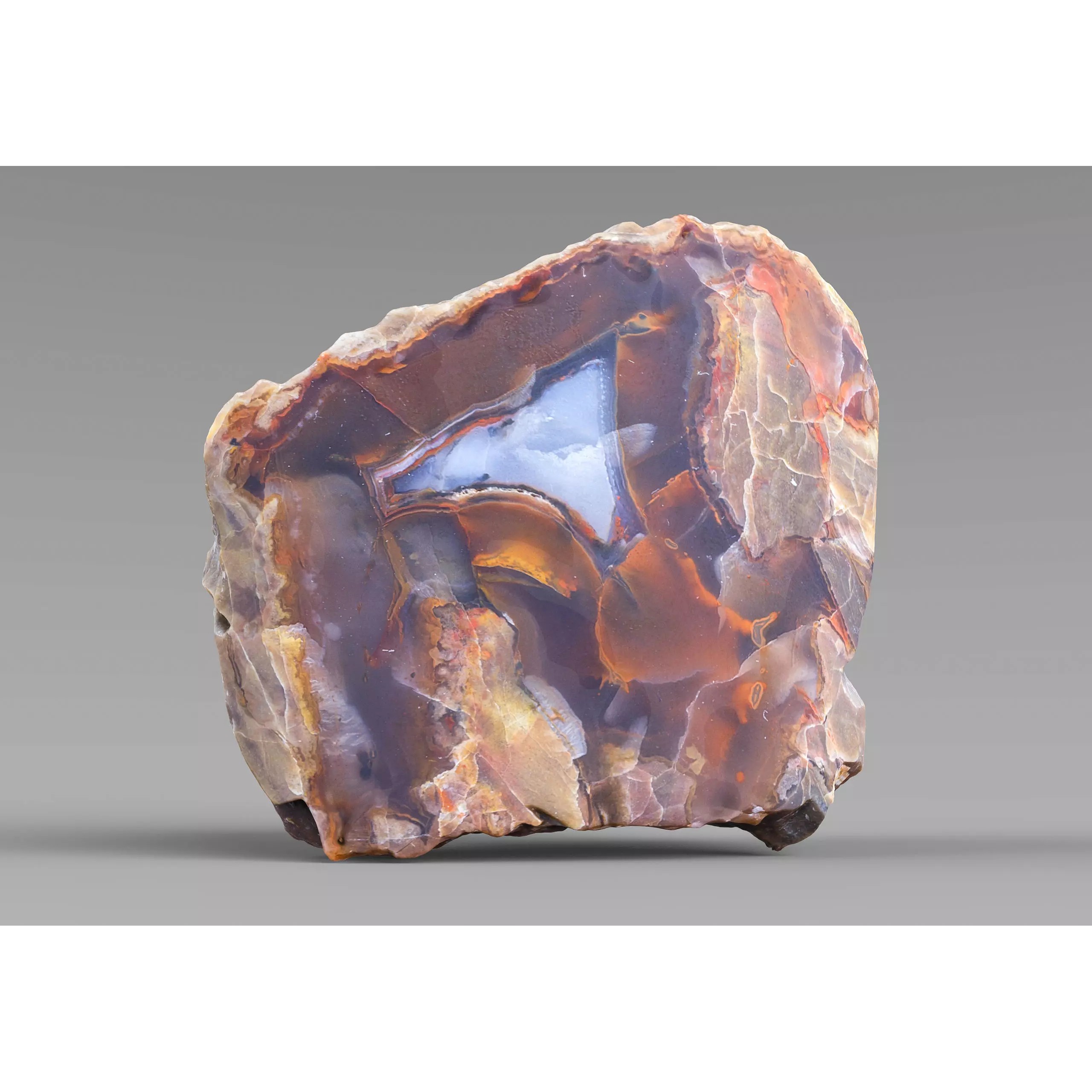 Agate Gemstone - Low-Poly Game-Ready 3D Model - View 2