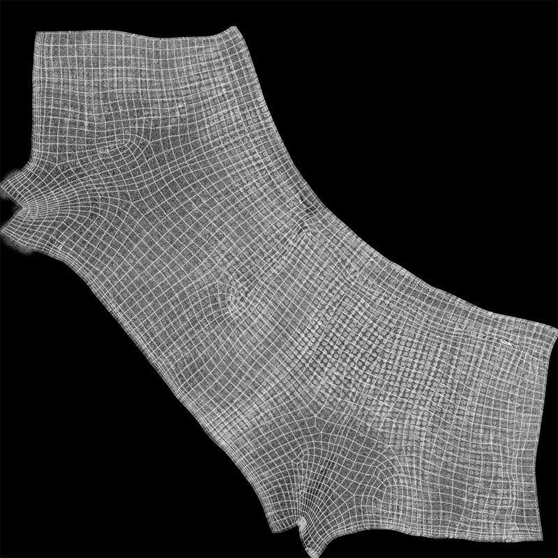 Glitter Shorts 3D Model – Low Poly Women's Clothing, FBX, Blender - View 16