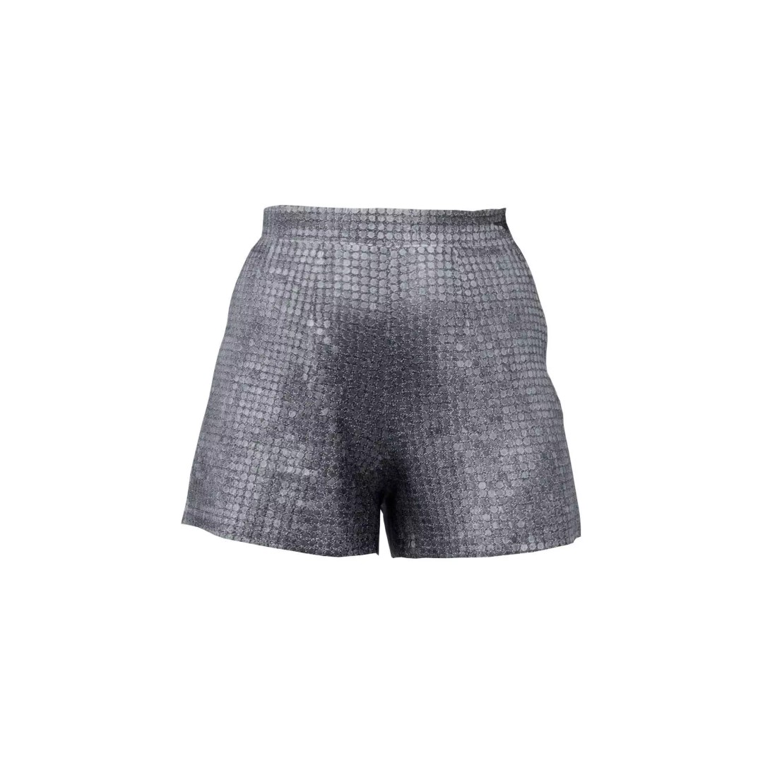 Glitter Shorts 3D Model – Low Poly Women's Clothing, FBX, Blender - View 2