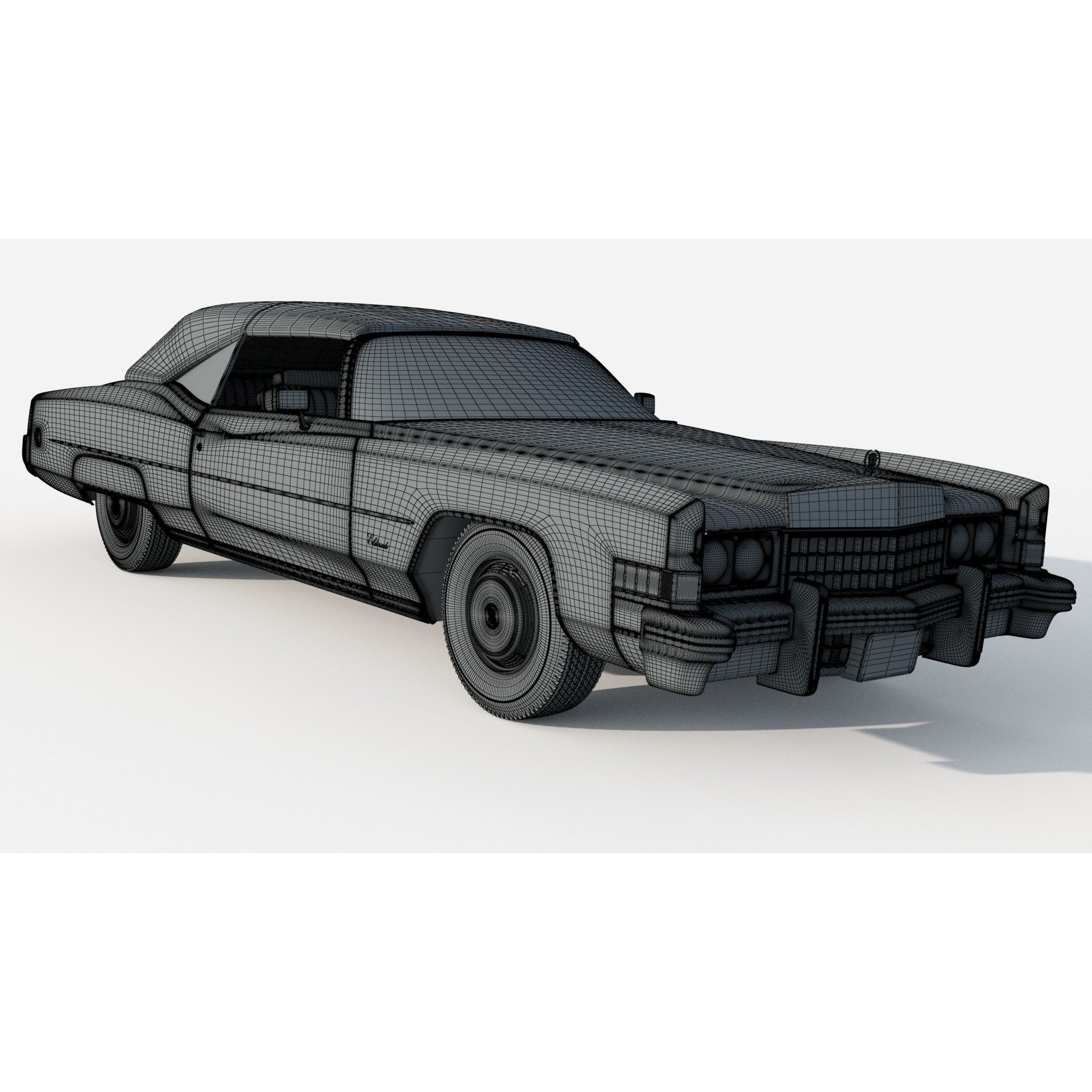 Cadillac Eldorado - Detailed 3D Model - View 12