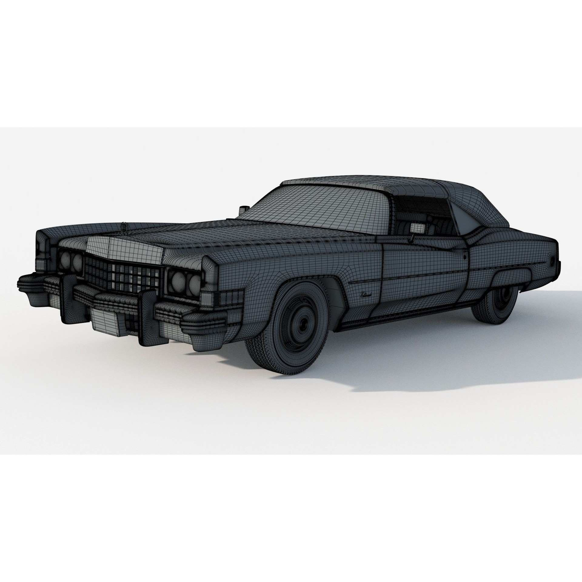 Cadillac Eldorado - Detailed 3D Model - View 14