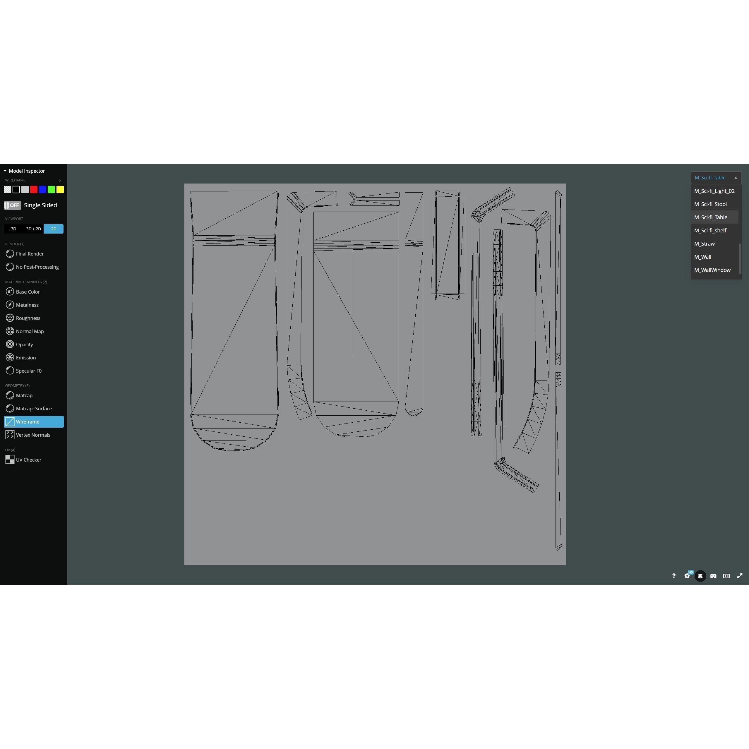 NightClub - Low-Poly Game-Ready 3D Model - View 21