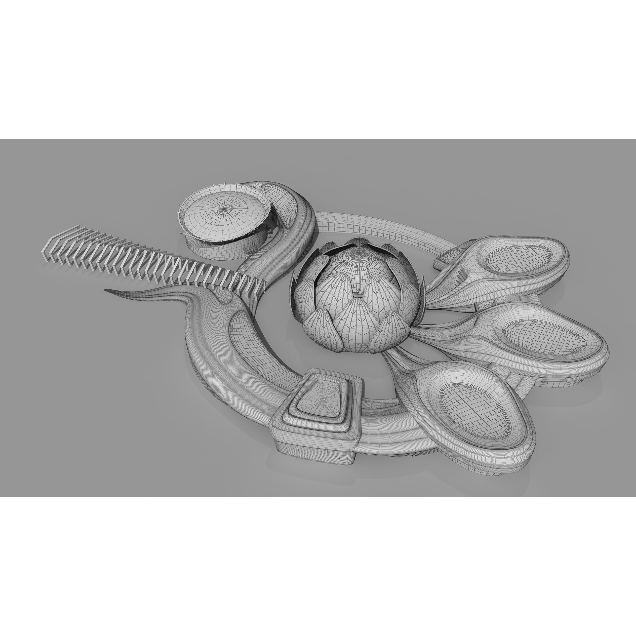 Science Museums Complex Building - 3D Model - View 16
