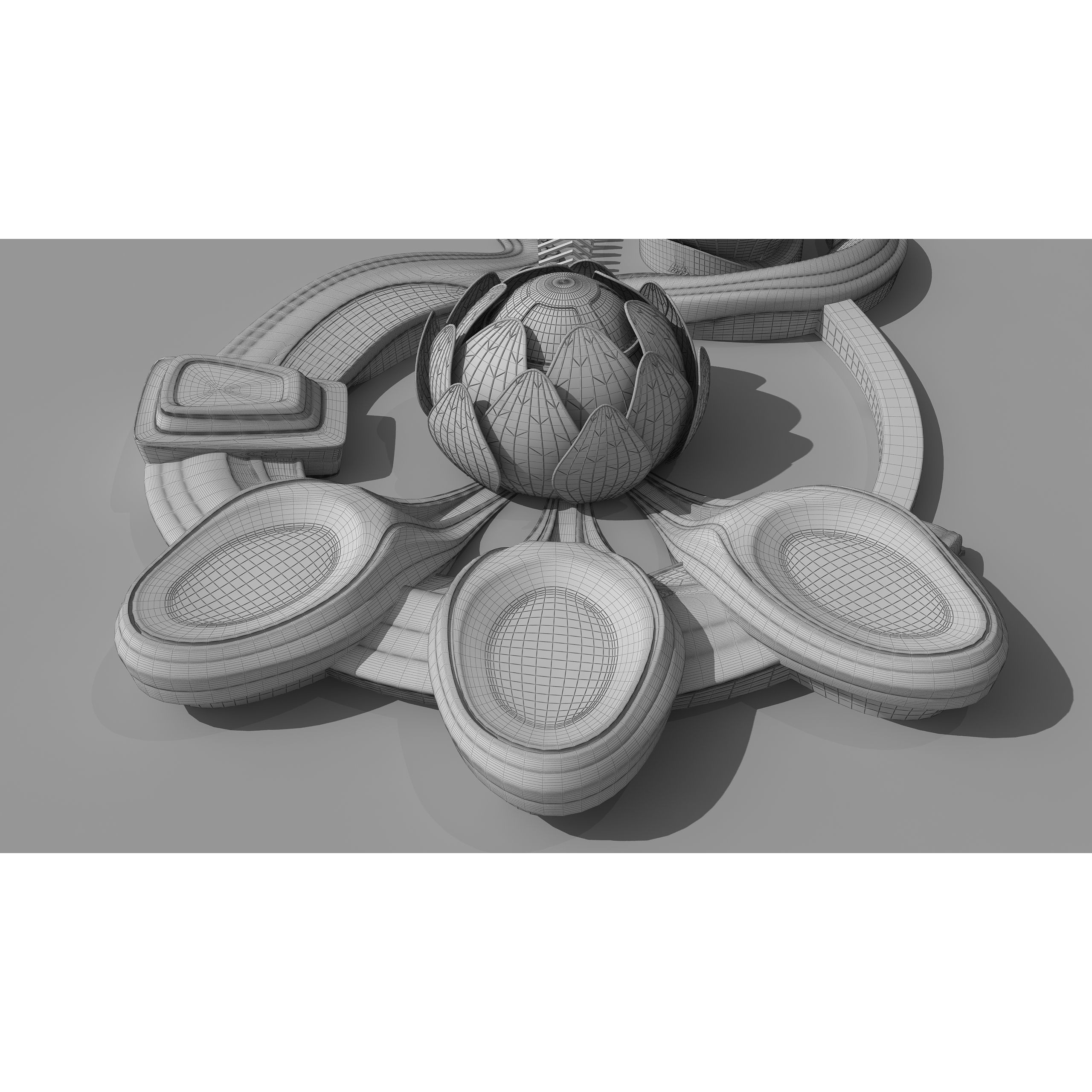 Science Museums Complex Building - 3D Model - View 19