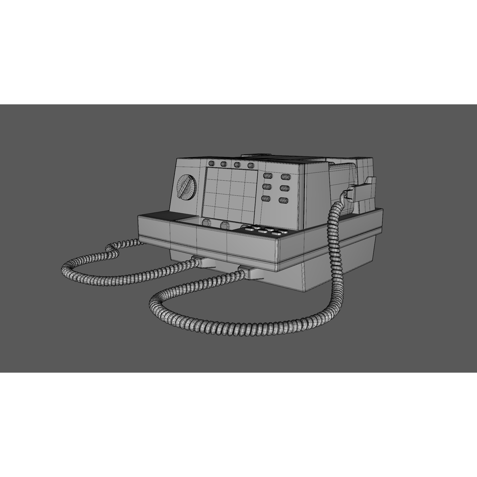Defibrillators - Low-Poly Game-Ready 3D Model - View 11