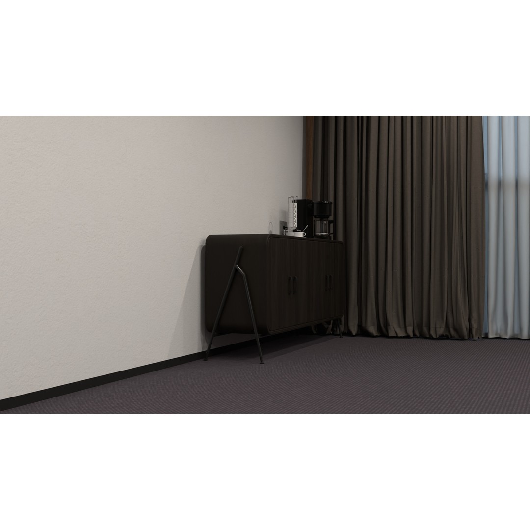 Bright Conference Room 3D Model – Modern Interior Design, FBX - View 10
