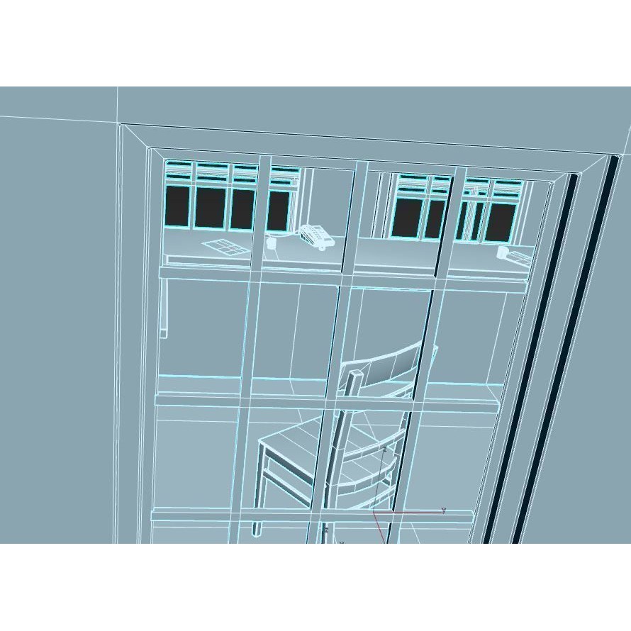 Old Prison Gate 3D Model – Realistic Architectural Asset, FBX - View 22