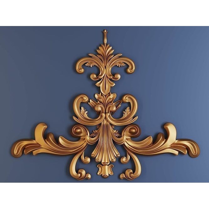 Architectural Ornaments 3D Model – Decorative Elements for Design, FBX, OBJ - View 14