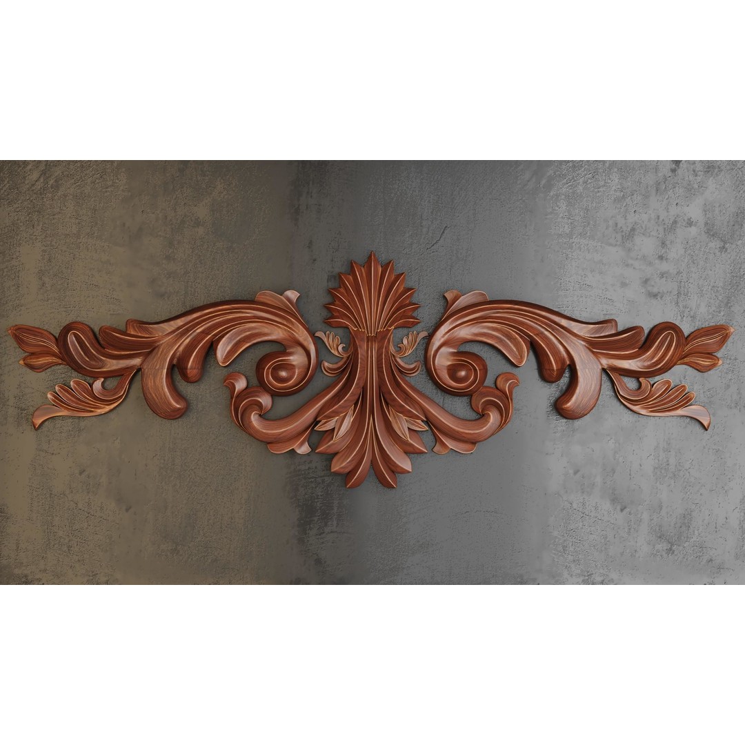 Architectural Ornaments 3D Model – Decorative Elements for Design, FBX, OBJ - View 16