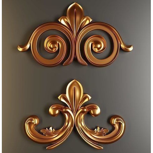 Architectural Ornaments 3D Model – Decorative Elements for Design, FBX, OBJ - View 25