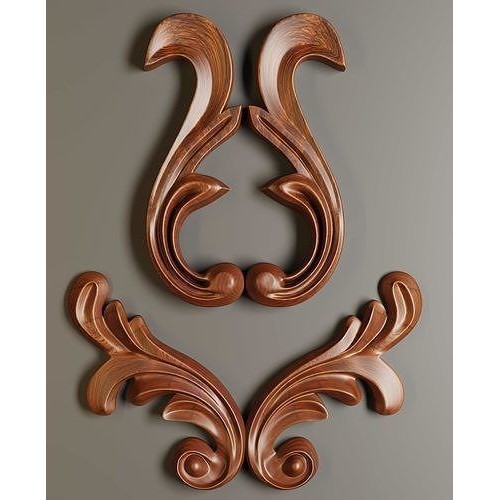 Architectural Ornaments 3D Model – Decorative Elements for Design, FBX, OBJ - View 26