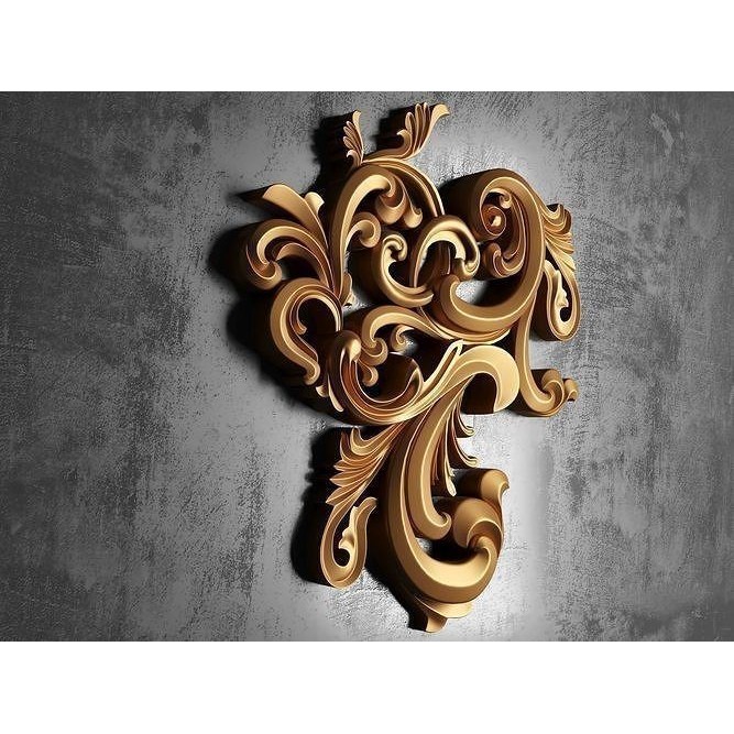 Architectural Ornaments 3D Model – Decorative Elements for Design, FBX, OBJ - View 3