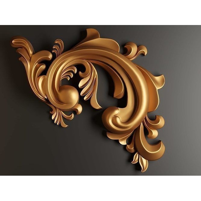 Architectural Ornaments 3D Model – Decorative Elements for Design, FBX, OBJ - View 6