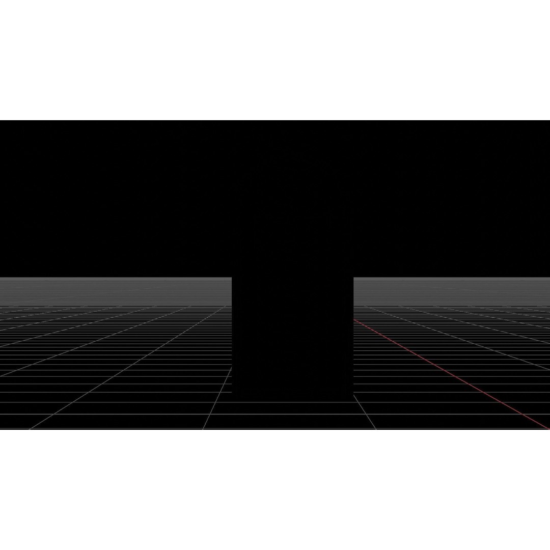 Gothic Windows 3D Model – Low Poly Architectural Asset, FBX, OBJ - View 10