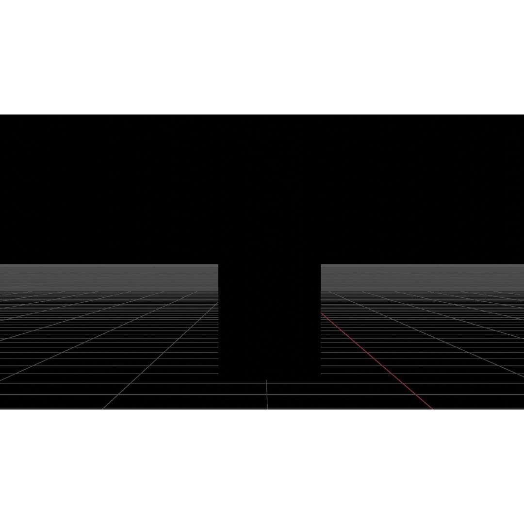 Gothic Windows 3D Model – Low Poly Architectural Asset, FBX, OBJ - View 13