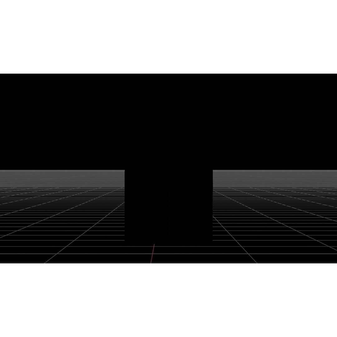 Gothic Windows 3D Model – Low Poly Architectural Asset, FBX, OBJ - View 19