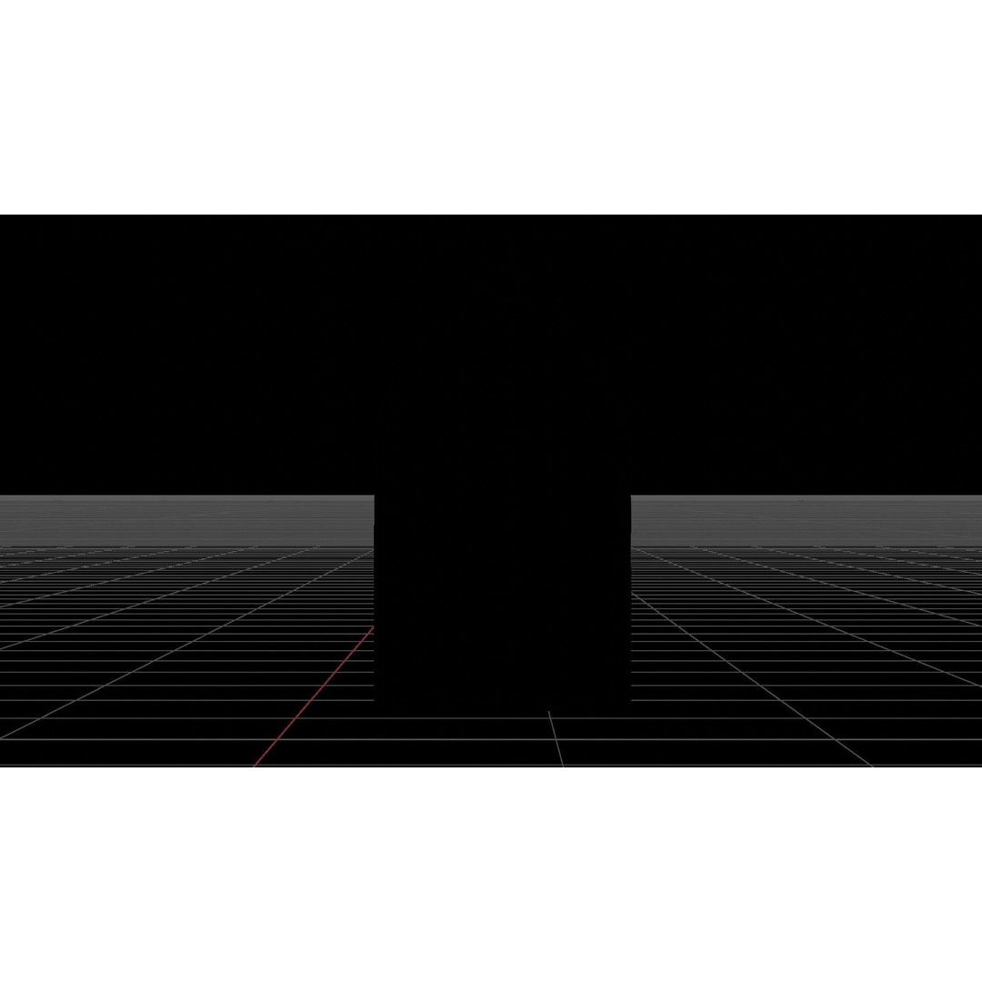 Gothic Windows 3D Model – Low Poly Architectural Asset, FBX, OBJ - View 22