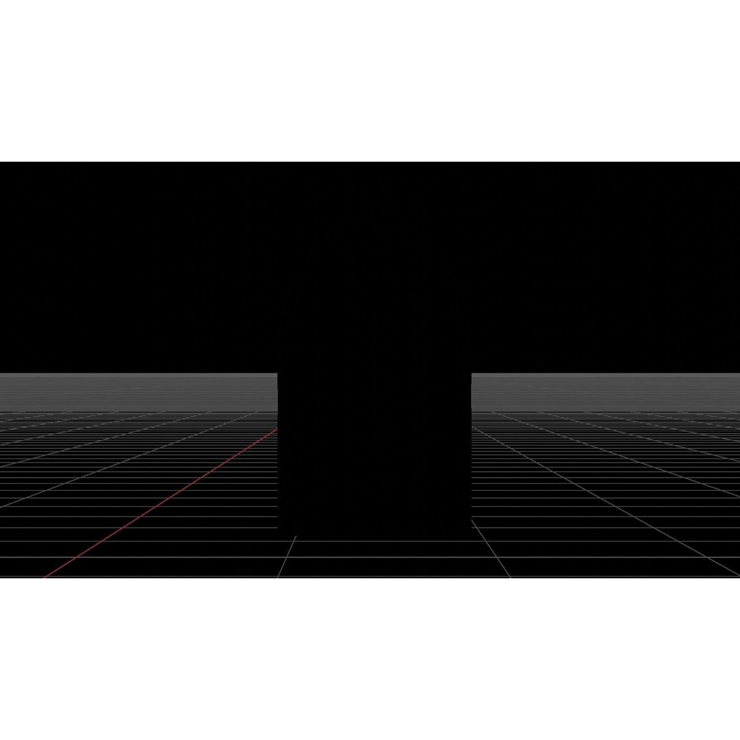 Gothic Windows 3D Model – Low Poly Architectural Asset, FBX, OBJ - View 25