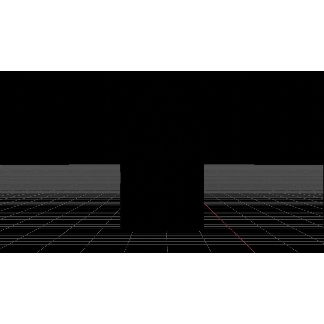 Gothic Windows 3D Model – Low Poly Architectural Asset, FBX, OBJ - View 31