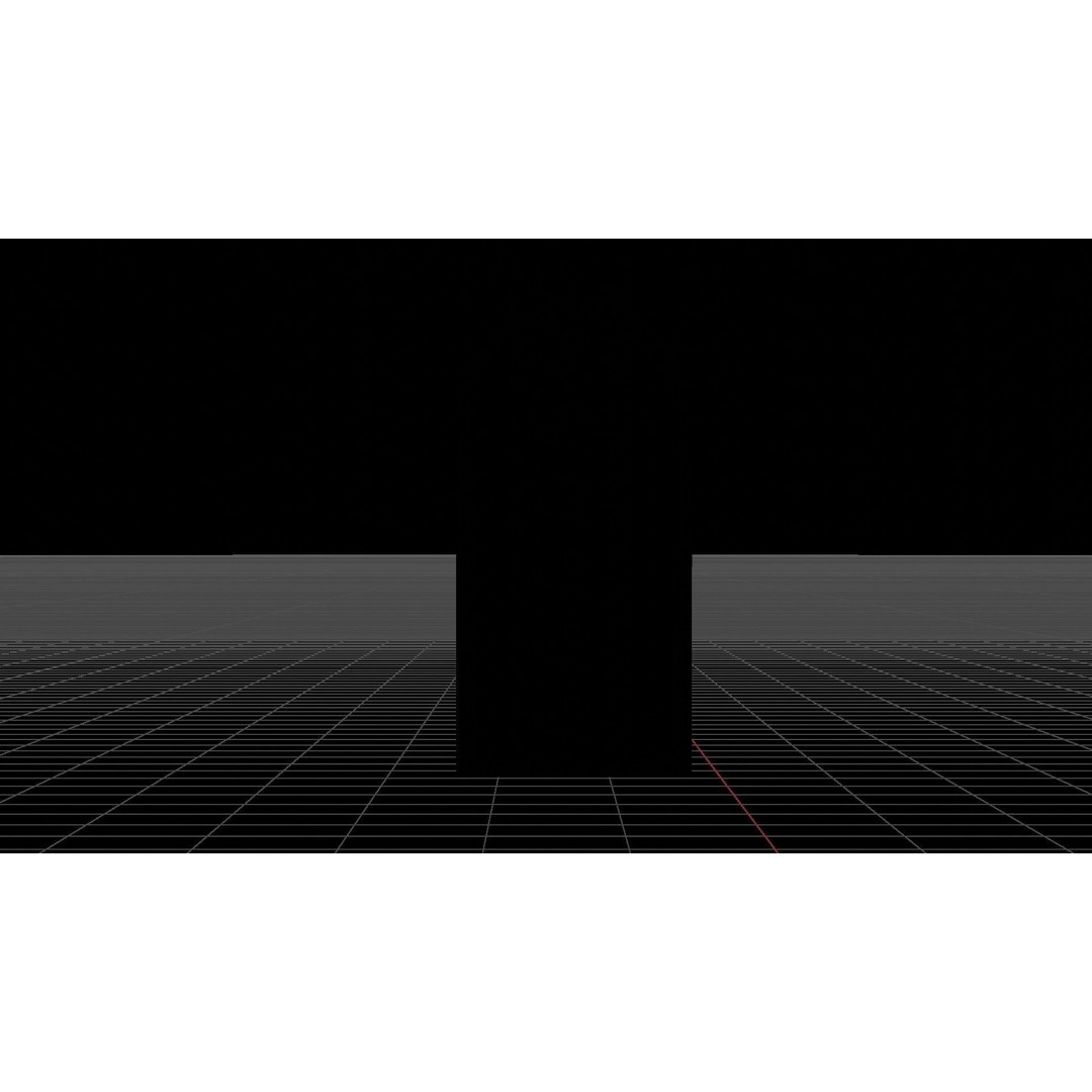 Gothic Windows 3D Model – Low Poly Architectural Asset, FBX, OBJ - View 34