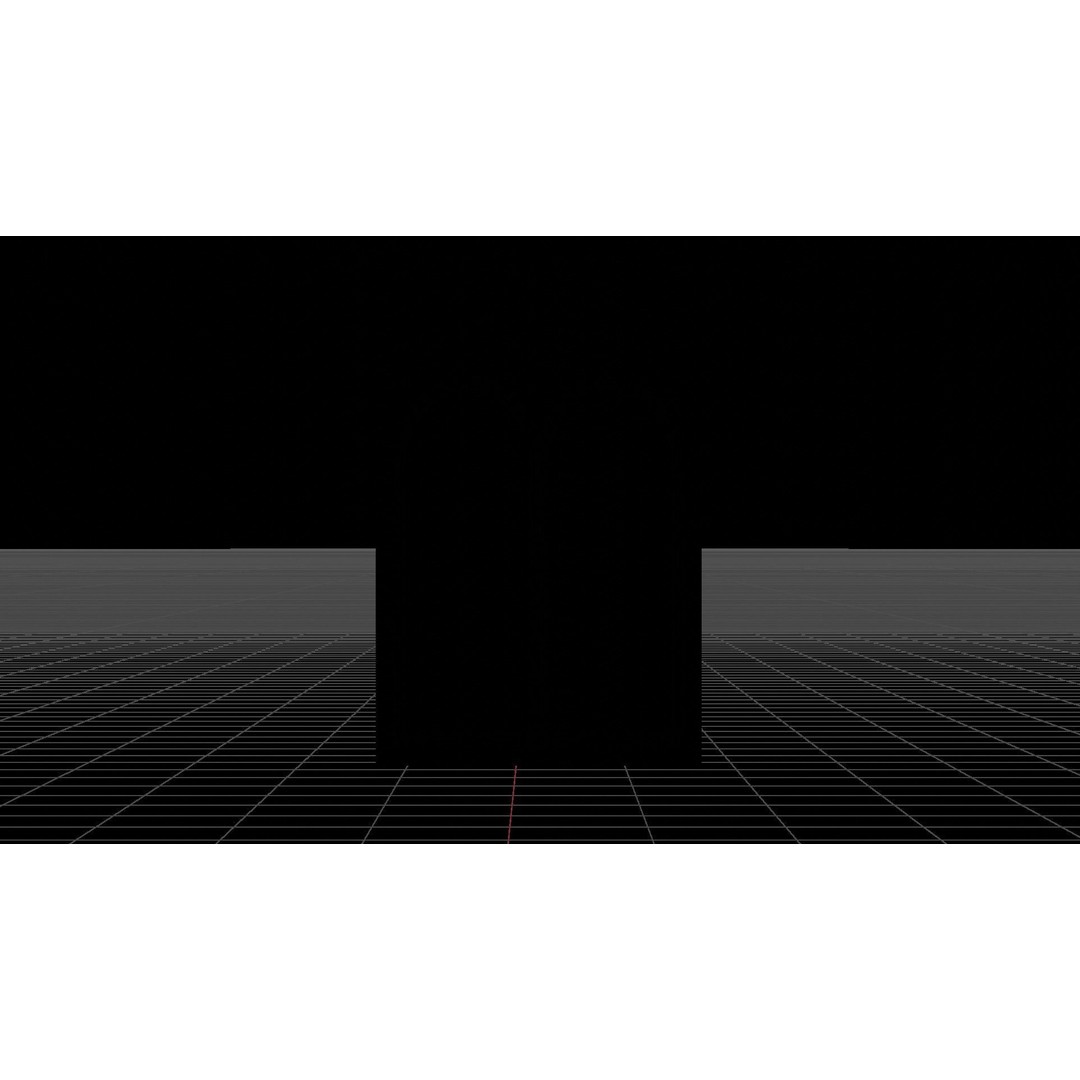 Gothic Windows 3D Model – Low Poly Architectural Asset, FBX, OBJ - View 43