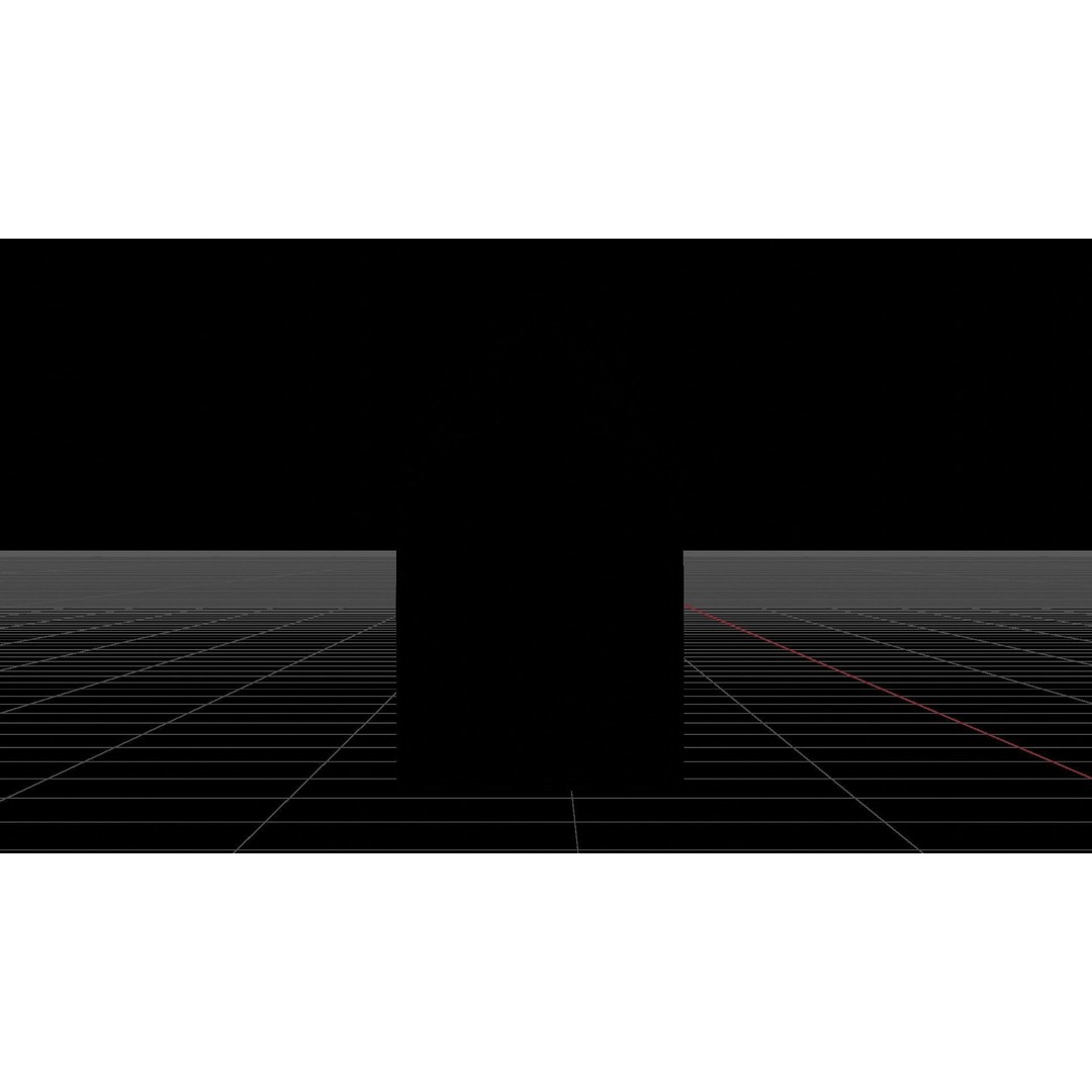 Gothic Windows 3D Model – Low Poly Architectural Asset, FBX, OBJ - View 7