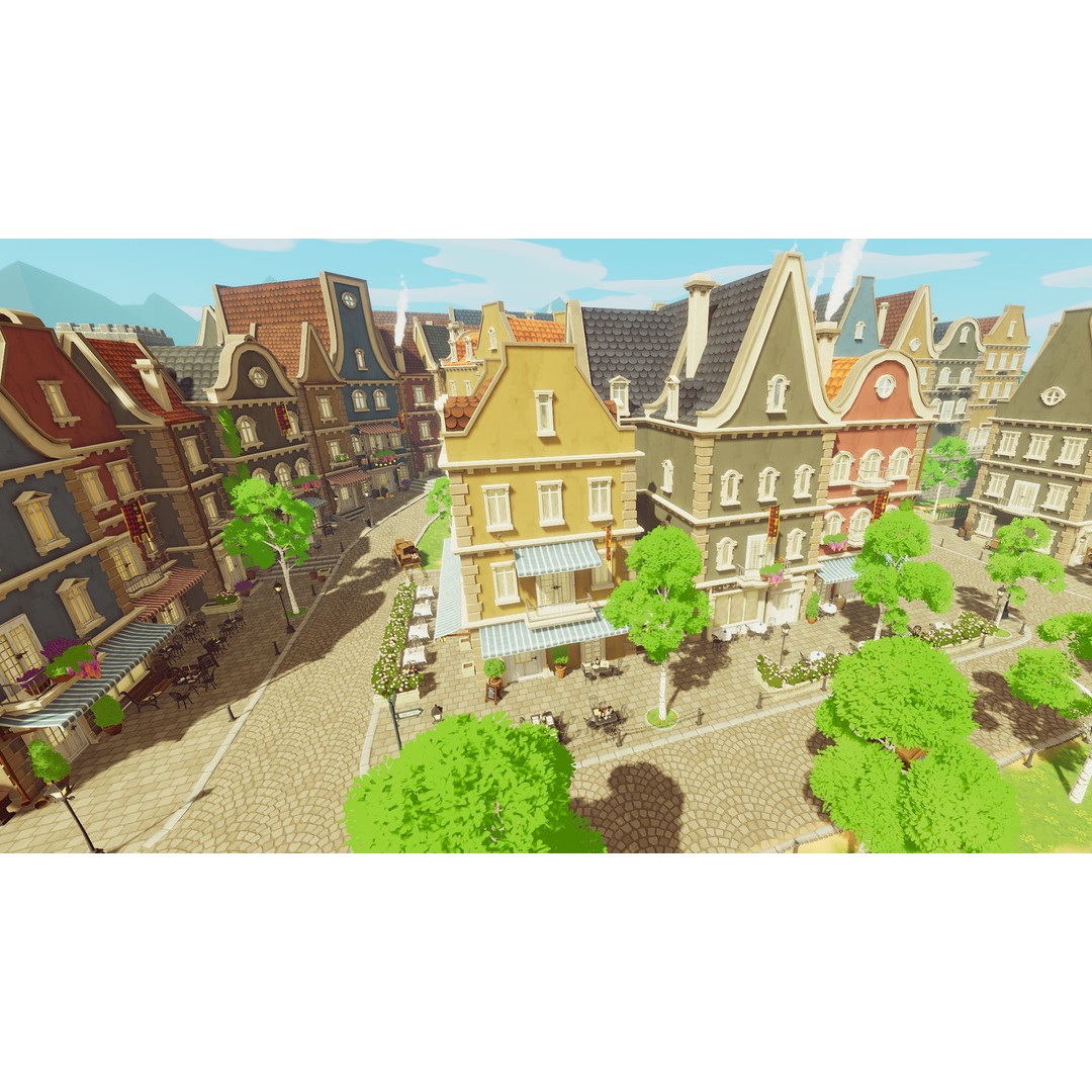 Stylized City Pack 3D Model – Low Poly Game Asset, FBX, PBR - View 17