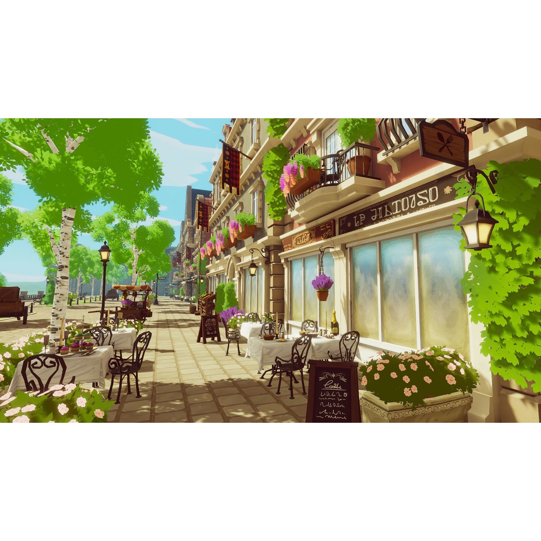 Stylized City Pack 3D Model – Low Poly Game Asset, FBX, PBR - View 18