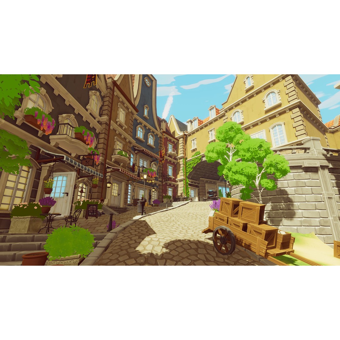 Stylized City Pack 3D Model – Low Poly Game Asset, FBX, PBR - View 20